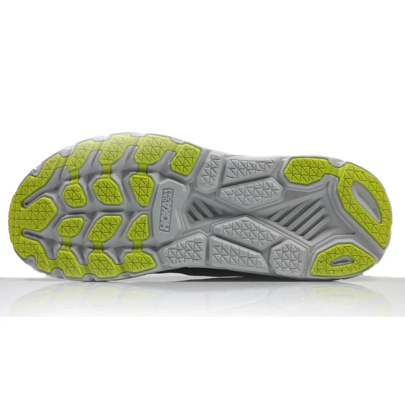 Hoka One One Clifton 7 Men's Running Shoe - Odyssey Grey/Evening Primrose Tarahumara Running Shoes