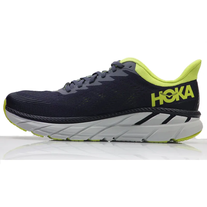 Hoka One One Clifton 7 Men's Running Shoe - Odyssey Grey/Evening Primrose Gel-pulse 15 Running Shoe