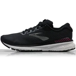 Brooks Adrenaline GTS 20 Women's Running Shoe - Black/White Neutral Road Running Shoes