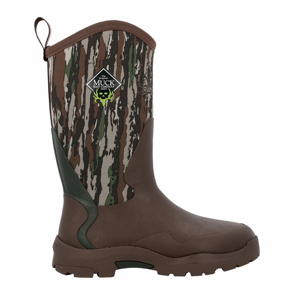 Bone Collector Pathfinder Camo Round Toe Pull On Boots Thigh High Boots For Thick Thighs