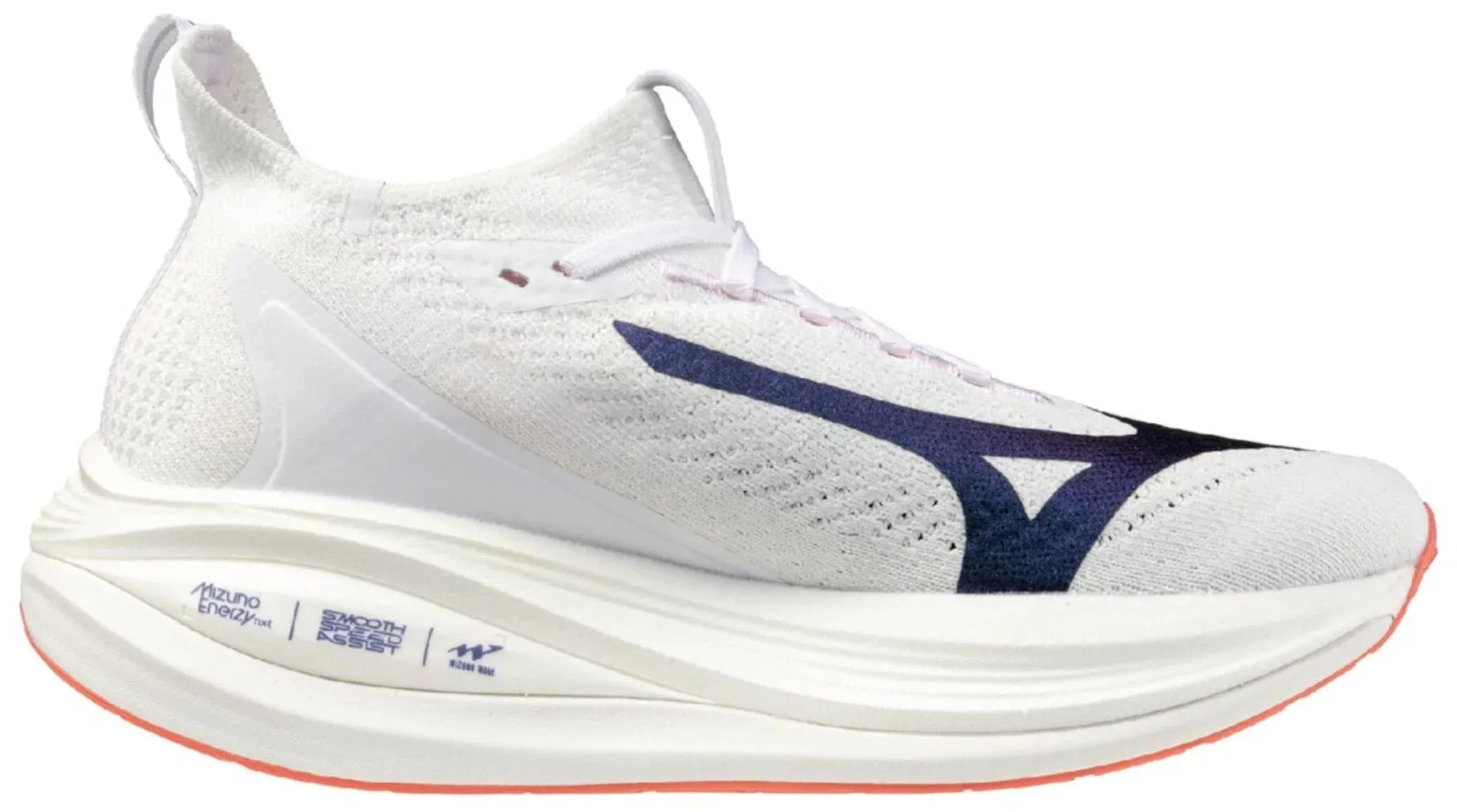 Mizuno Neo Vista 2 Womens Running Shoes - White Cross Training Shoes With Best Arch Support