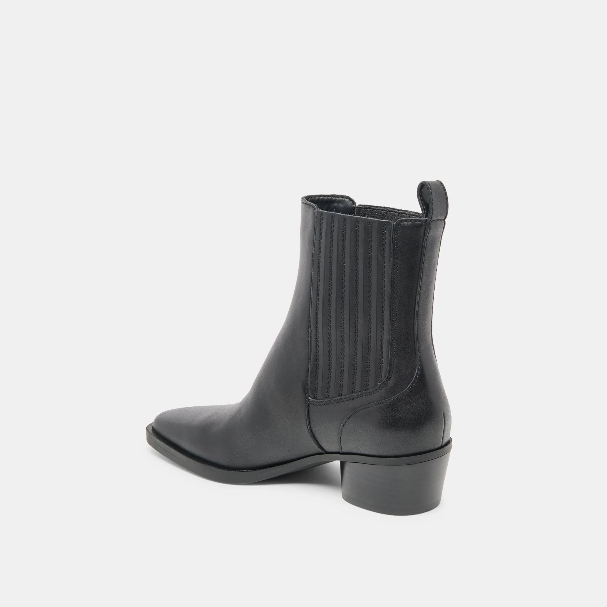 Hook Boots FAINT H2O BOOTIES BLACK LEATHER