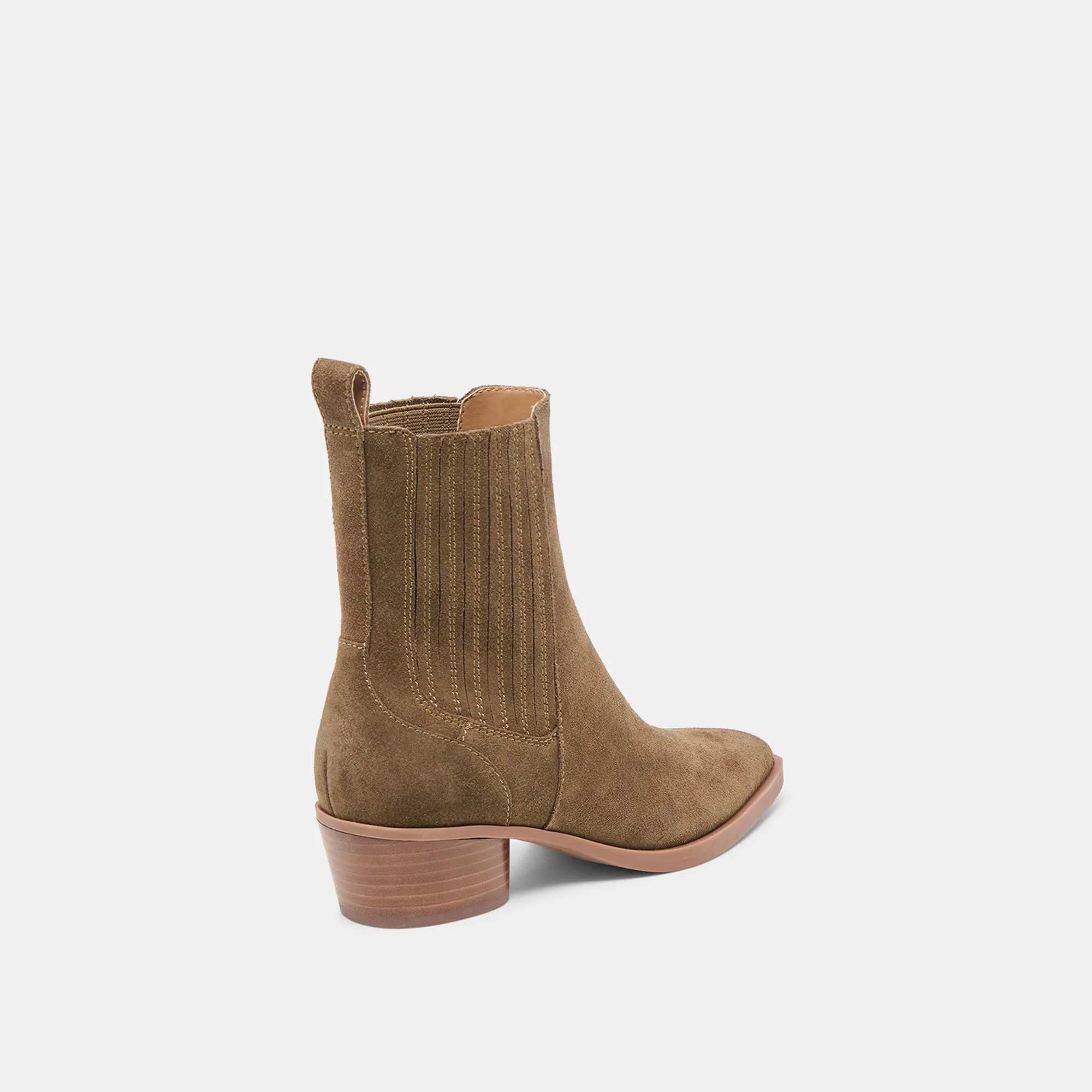 Lightweight Boots Hiking FAINT H2O BOOTIES OLIVE SUEDE