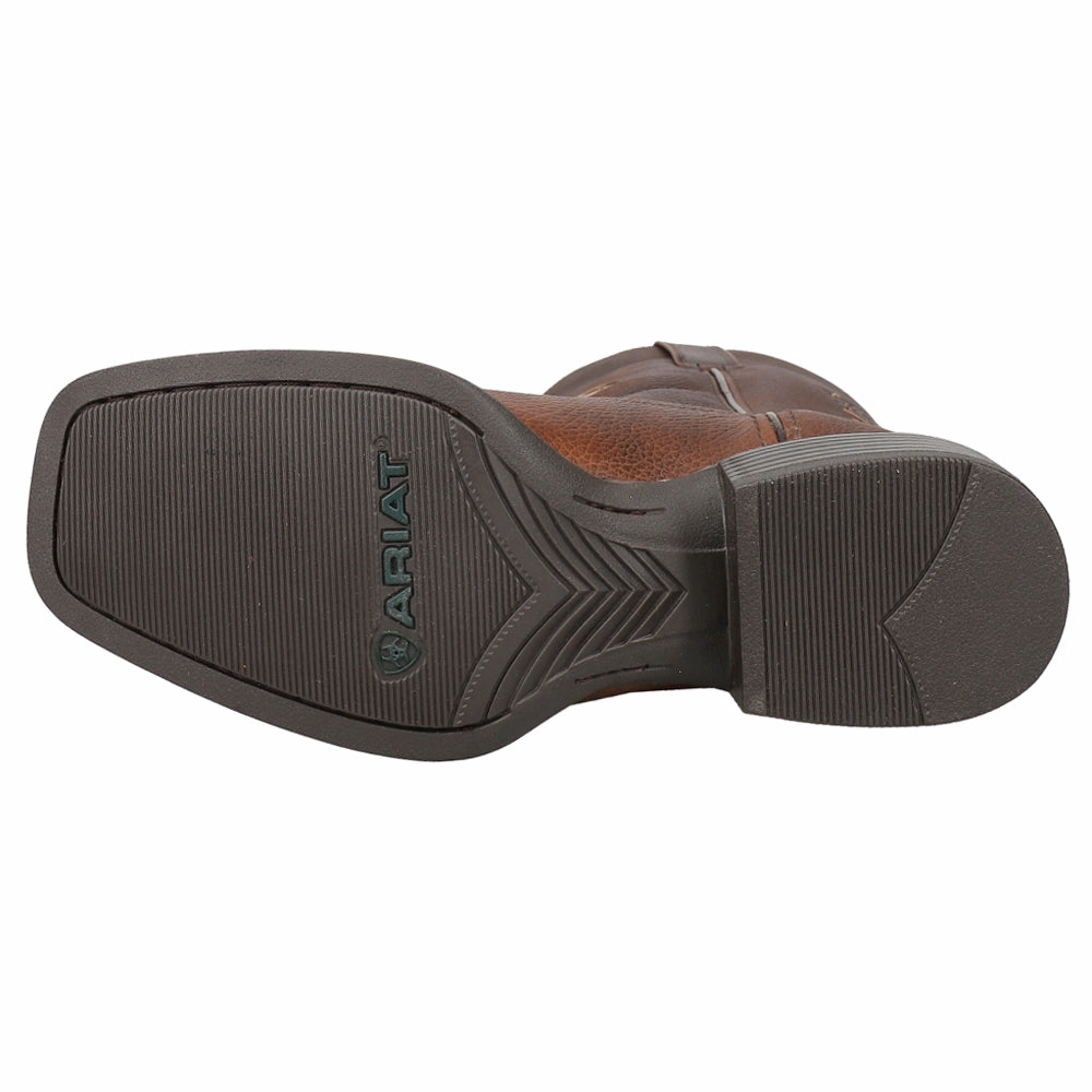 Quincy Boots Sport All Country Patriotic Square Toe Pull On Cowboy Boots