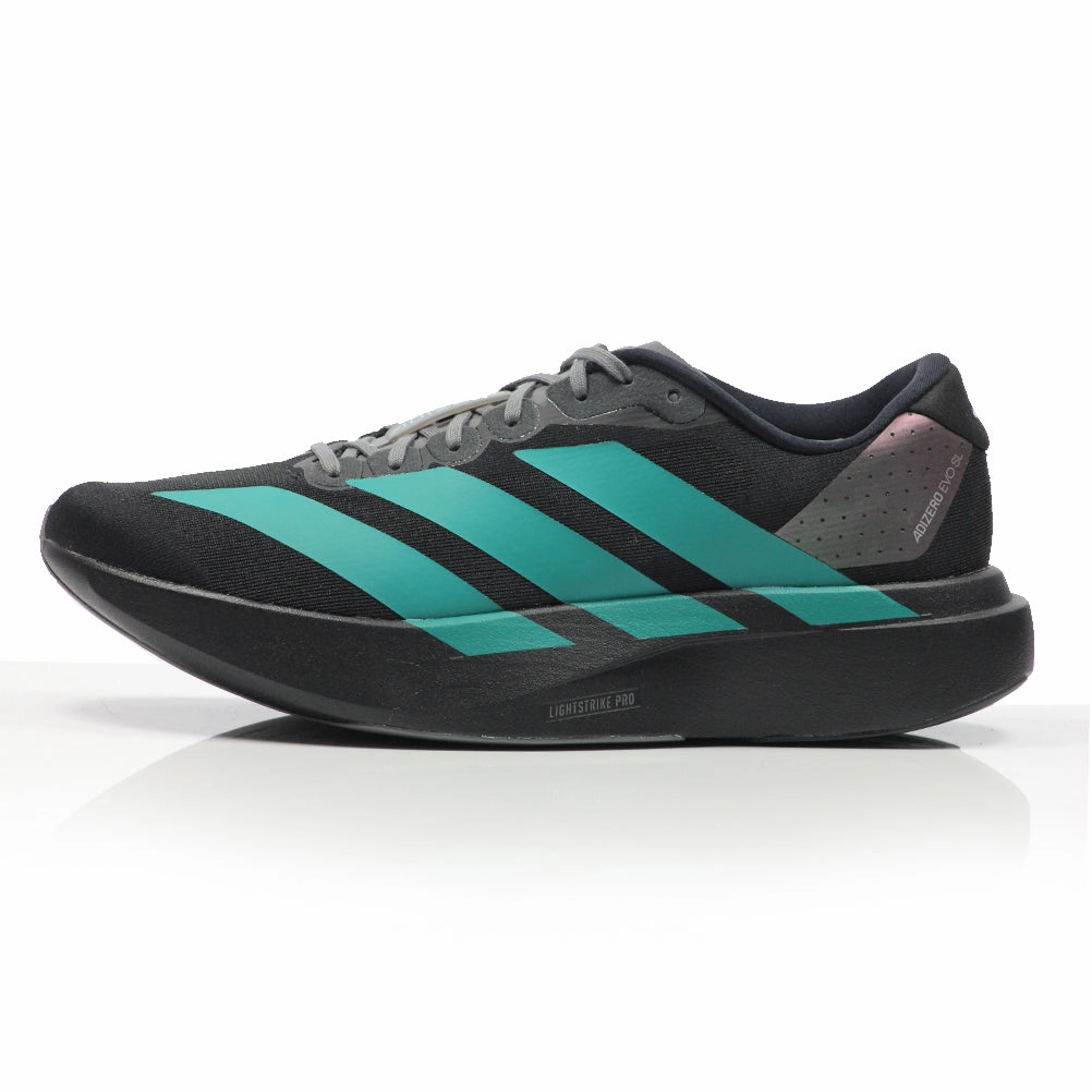 Paradigm Running Shoes adidas Adizero Evo SL Men's Running Shoe - Black/Purtea/Green
