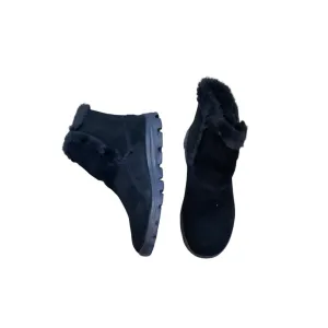 Boots Ankle Flats By Skechers In Black, Size: 7 American Flag Ankle Boots