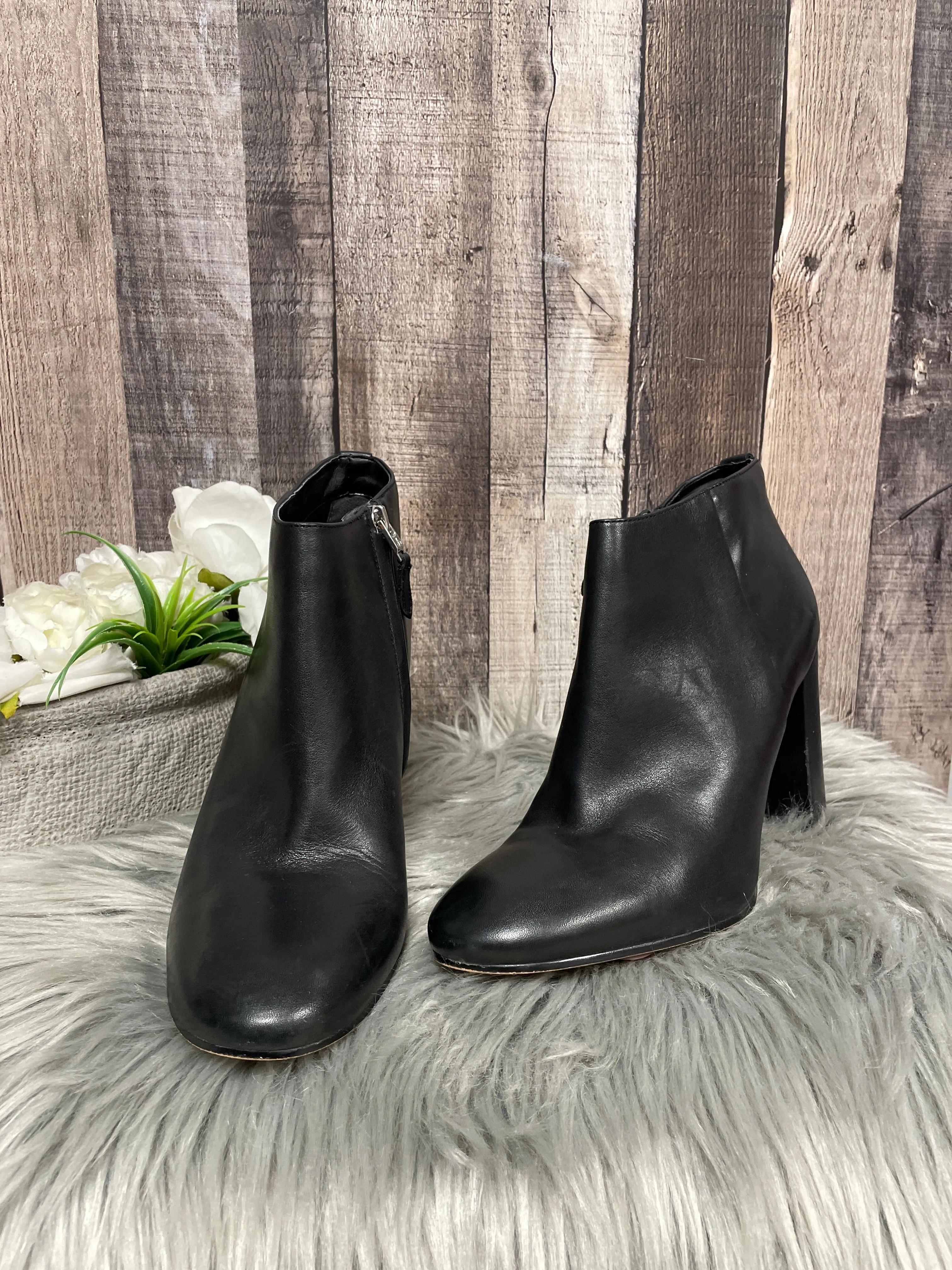 Ankle Boots Sale Leather Boots Ankle Heels By Sam Edelman  Size: 9