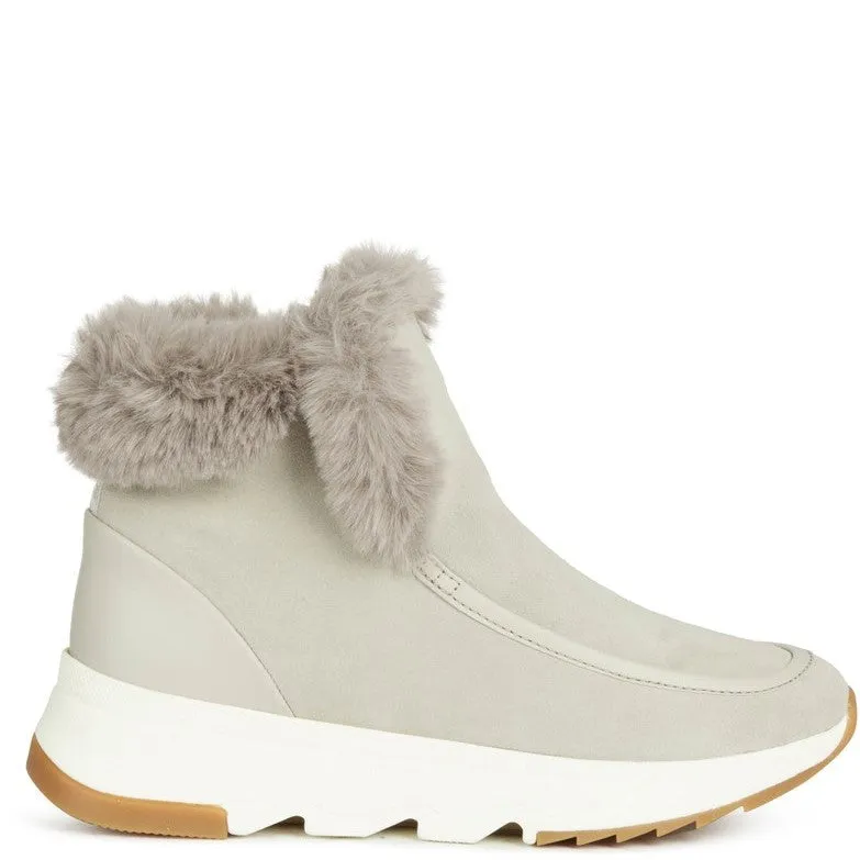 Geox Falena Woman Ankle Boot Lace Up Wedge Ankle Boots