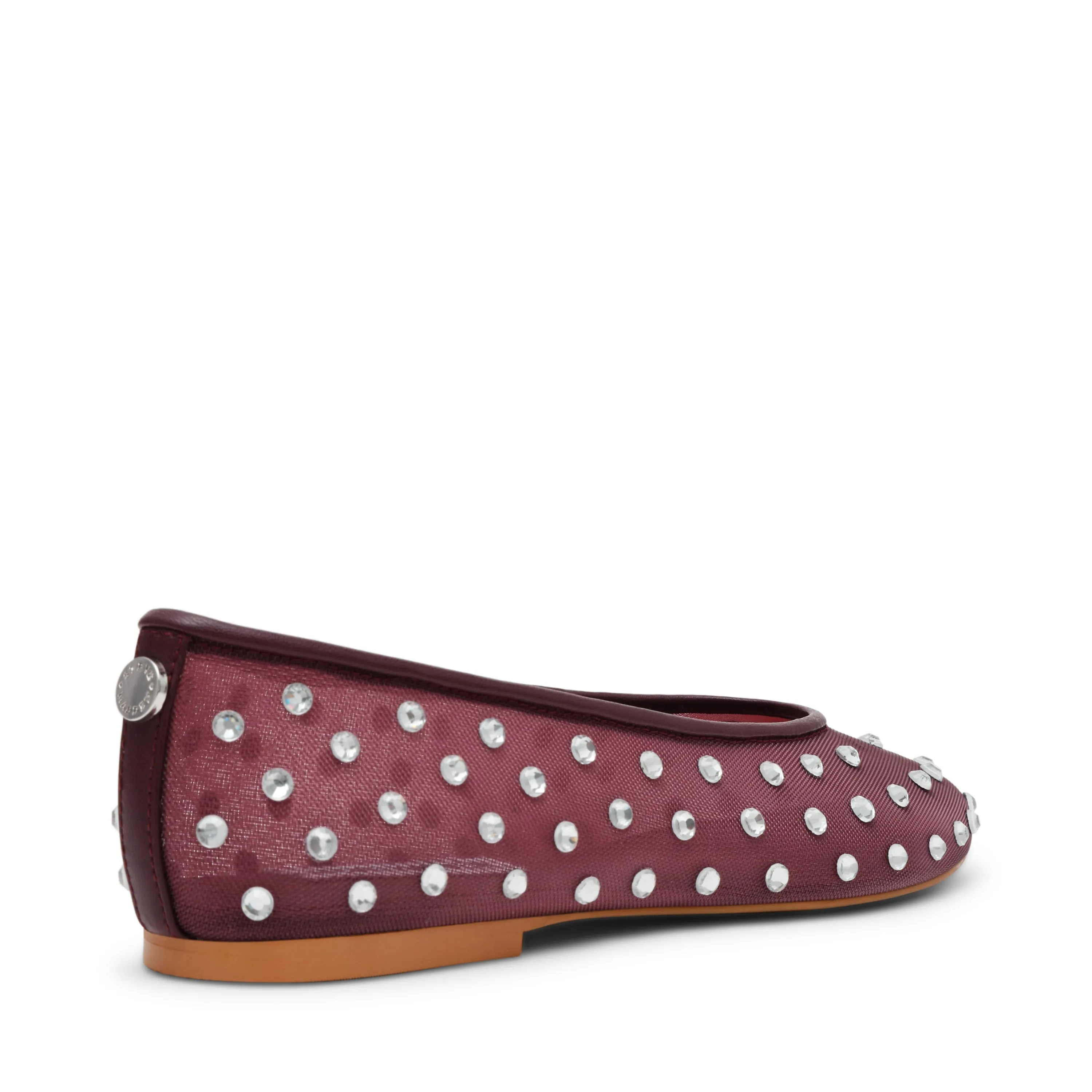 Viv Flat Shoe DK CHERRY LACQ Pointed Shoes