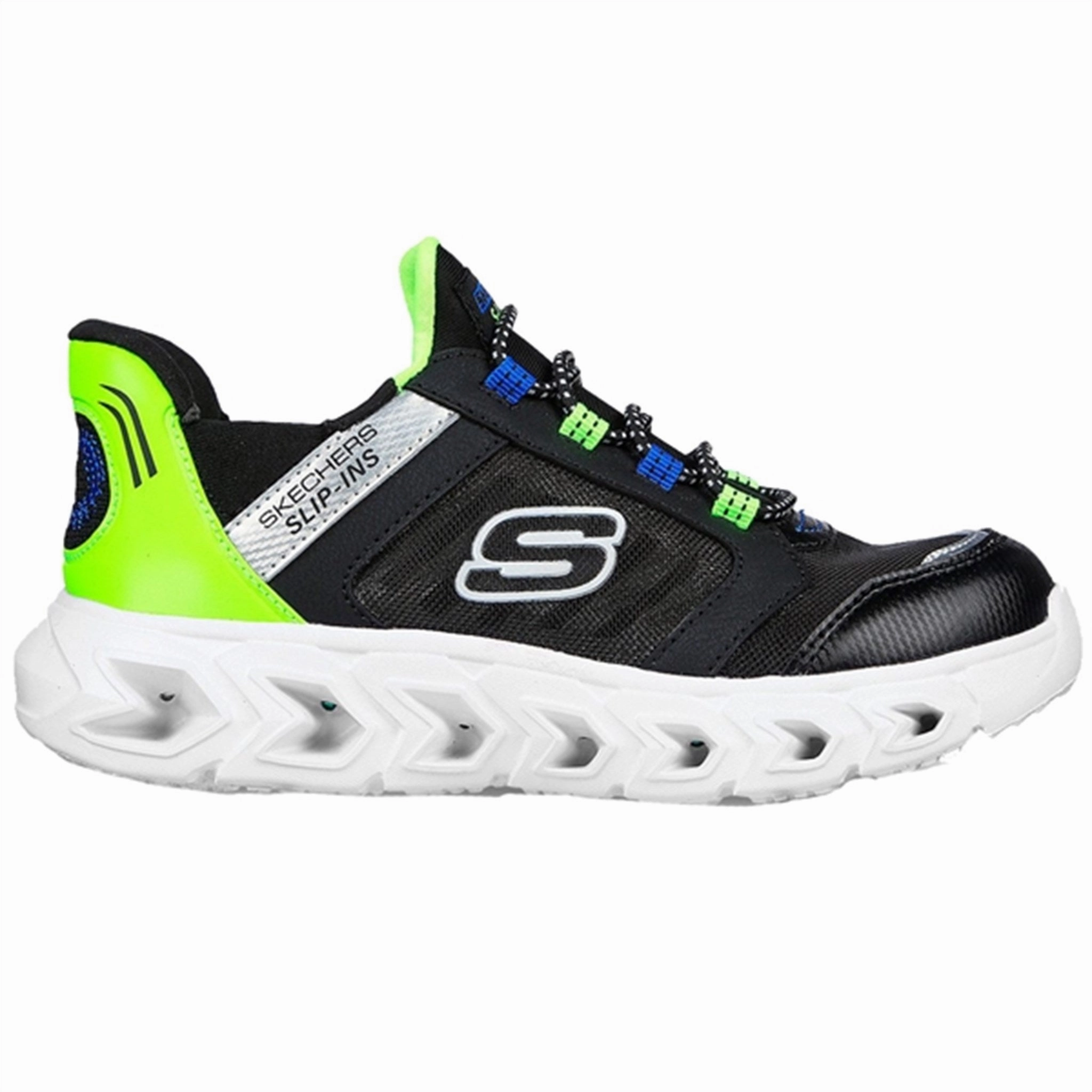 Skechers Hypno-Flash 2.0 Sneakers Black Lime Sneakers Platform Jeffrey Campbell