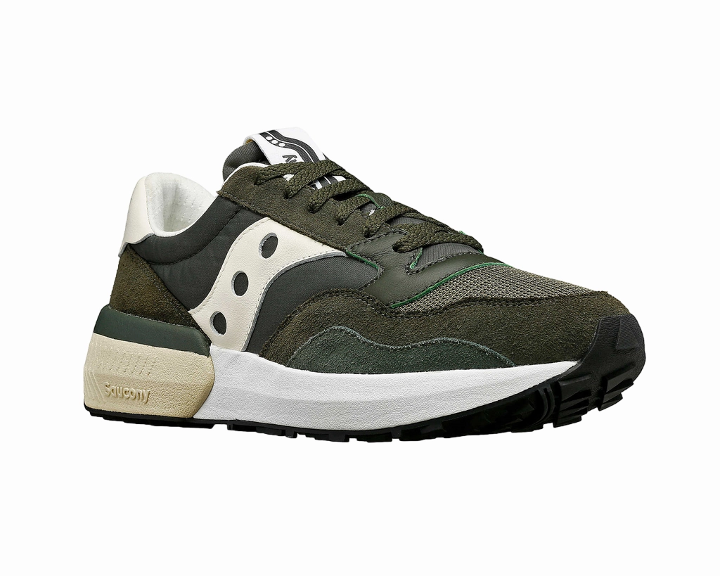 Sneakers Minimalist Saucony Originals scarpa sneakers da uomo Jazz NXT S70790-3 verde-crema