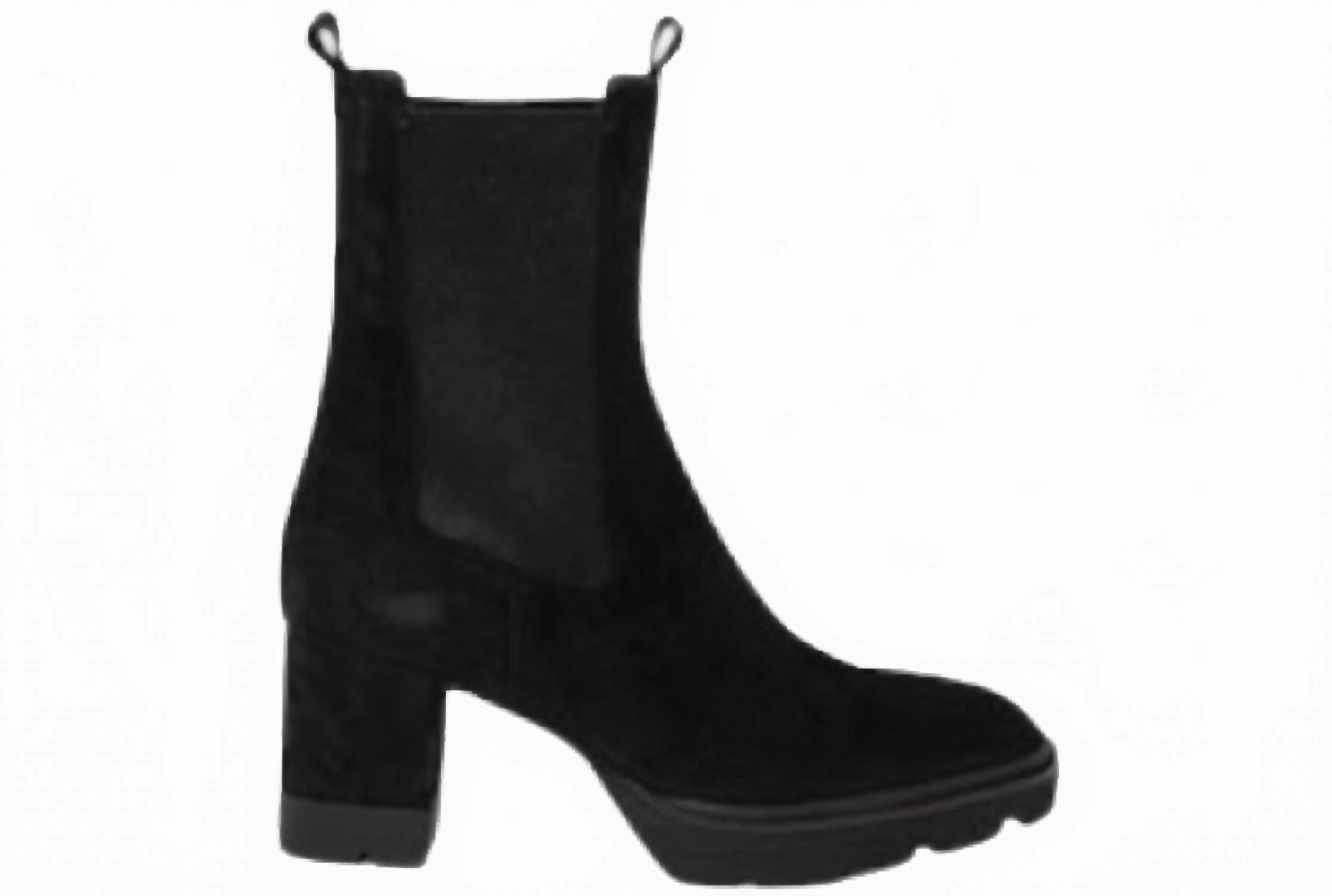 Crosta Negro Boots In Black Casual Cowboy Boots