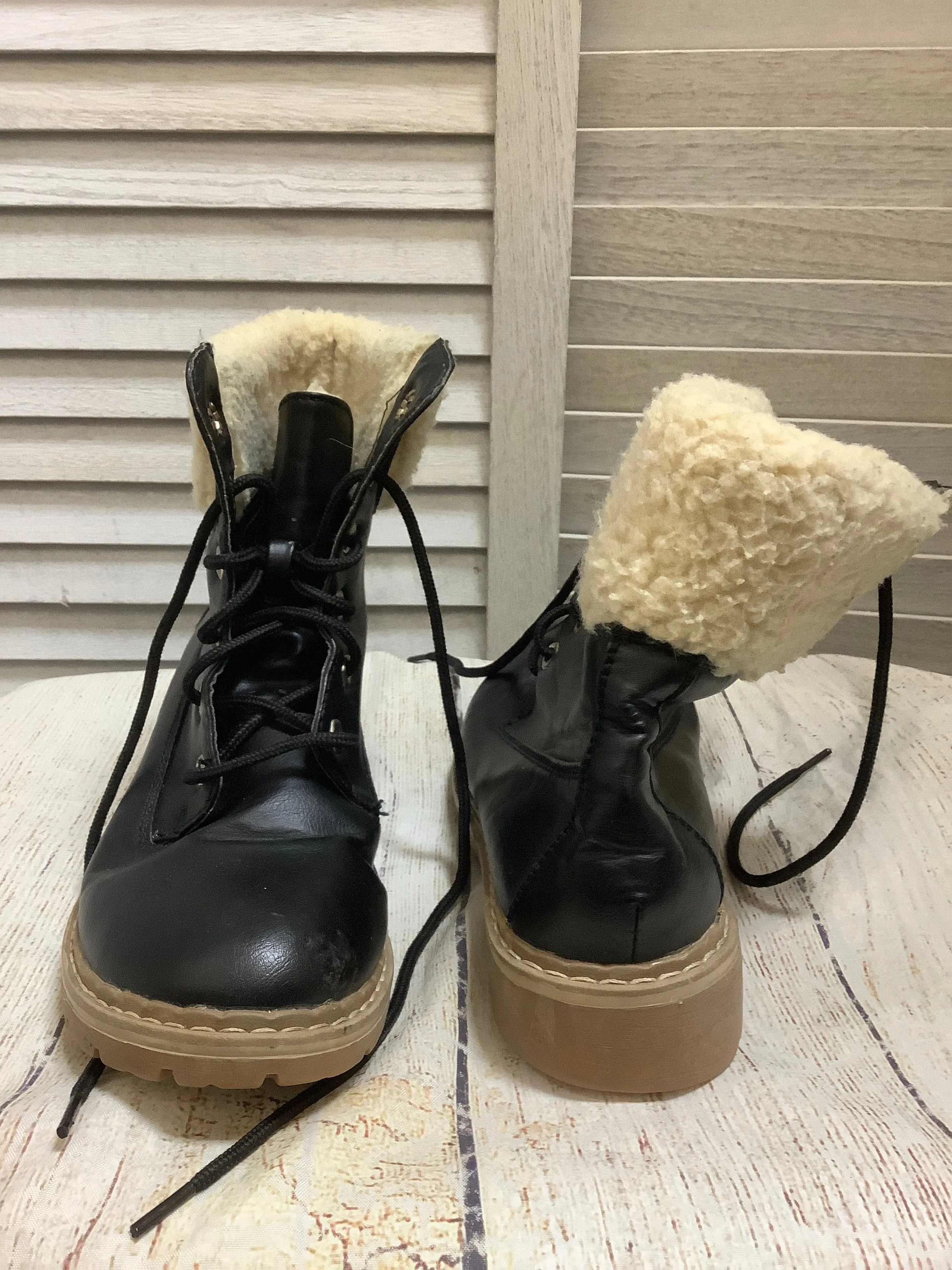 Boots Ankle Flats By Forever  Size: 6 Ankle Boots With Buckles