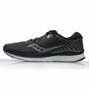Best Running Shoe For Stability Saucony Guide 13 Men's Running Shoe - Black/White