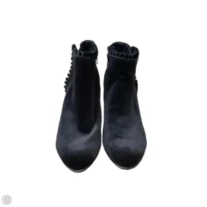 Boots Ankle Heels By Aerosoles In Black, Size: 7 Leather Fitted Ankle Boots