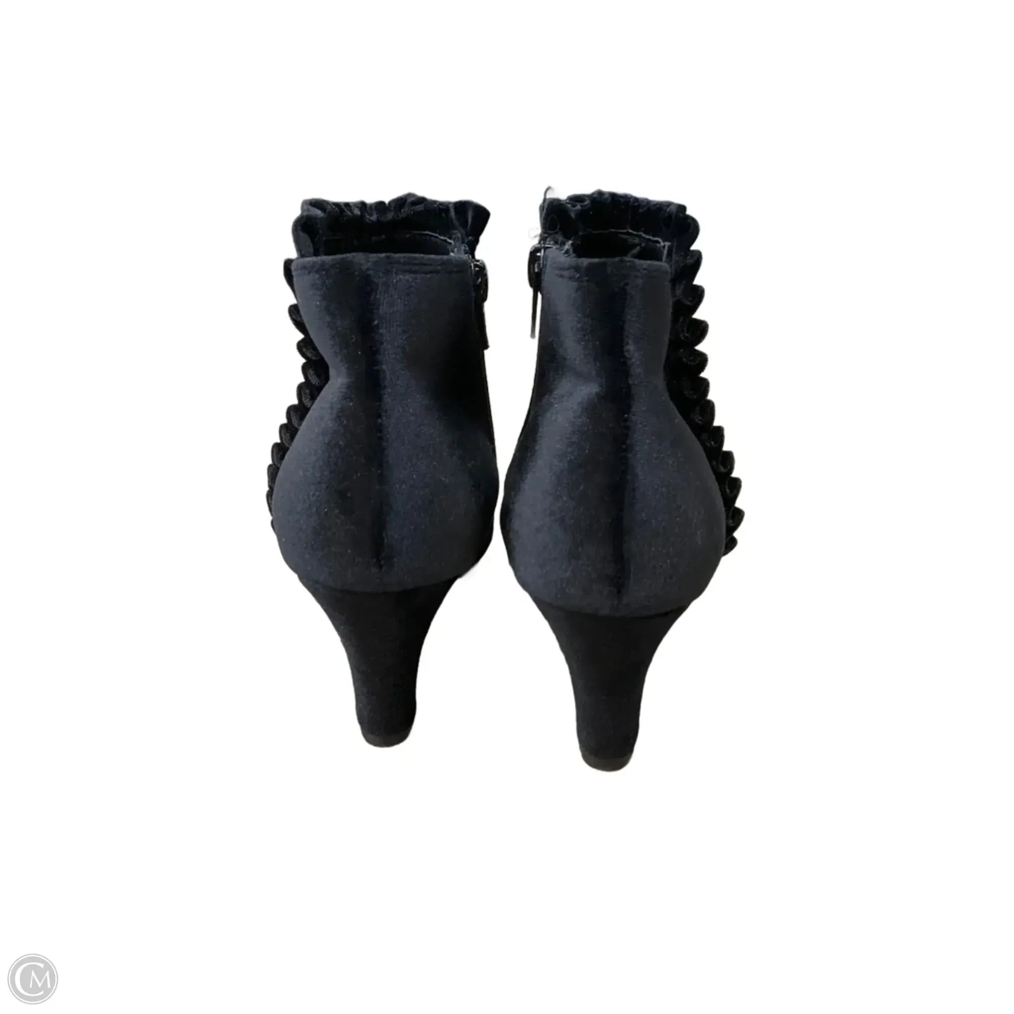 Boots Ankle Heels By Aerosoles In Black, Size: 7 Wearing Ankle Boots With Dress Pants