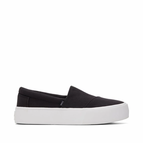 Fenix Black Canvas Slip-On Sneaker Dr Scholls Shoes Sneakers