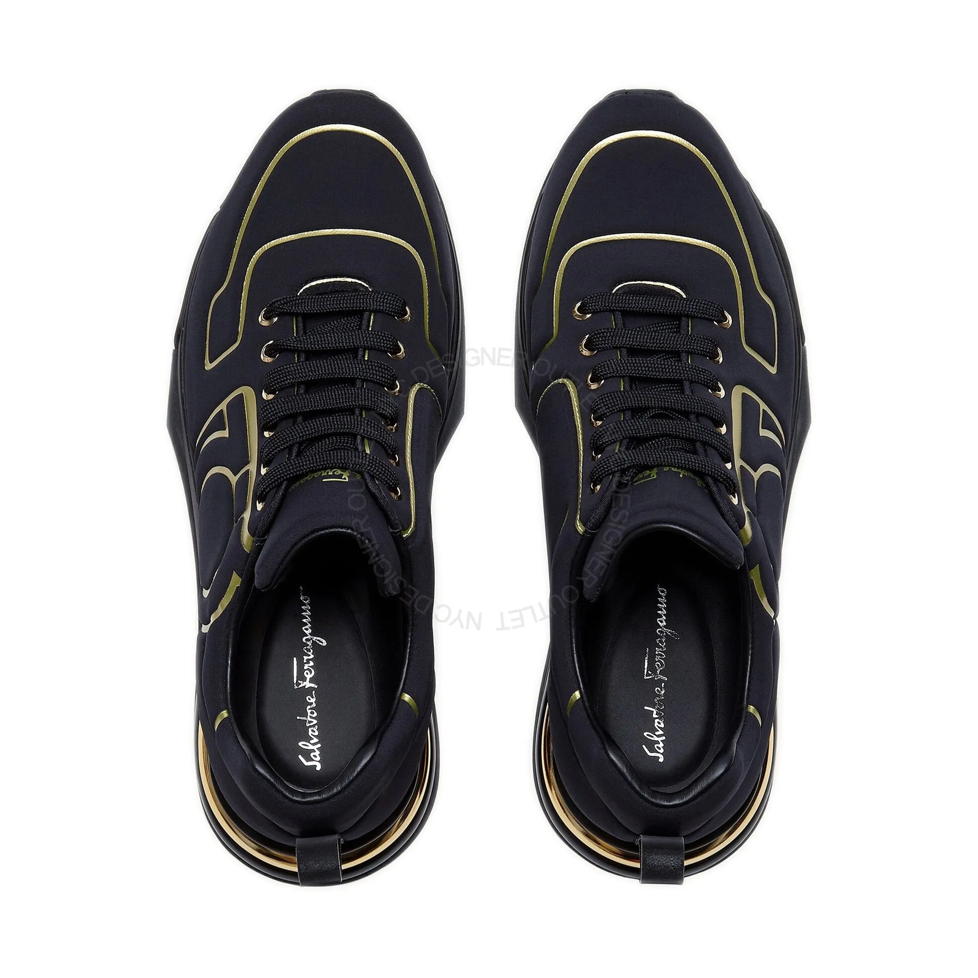 Sneakers With Spring Heels Ferragamo Brooklyn 5 Sneakers