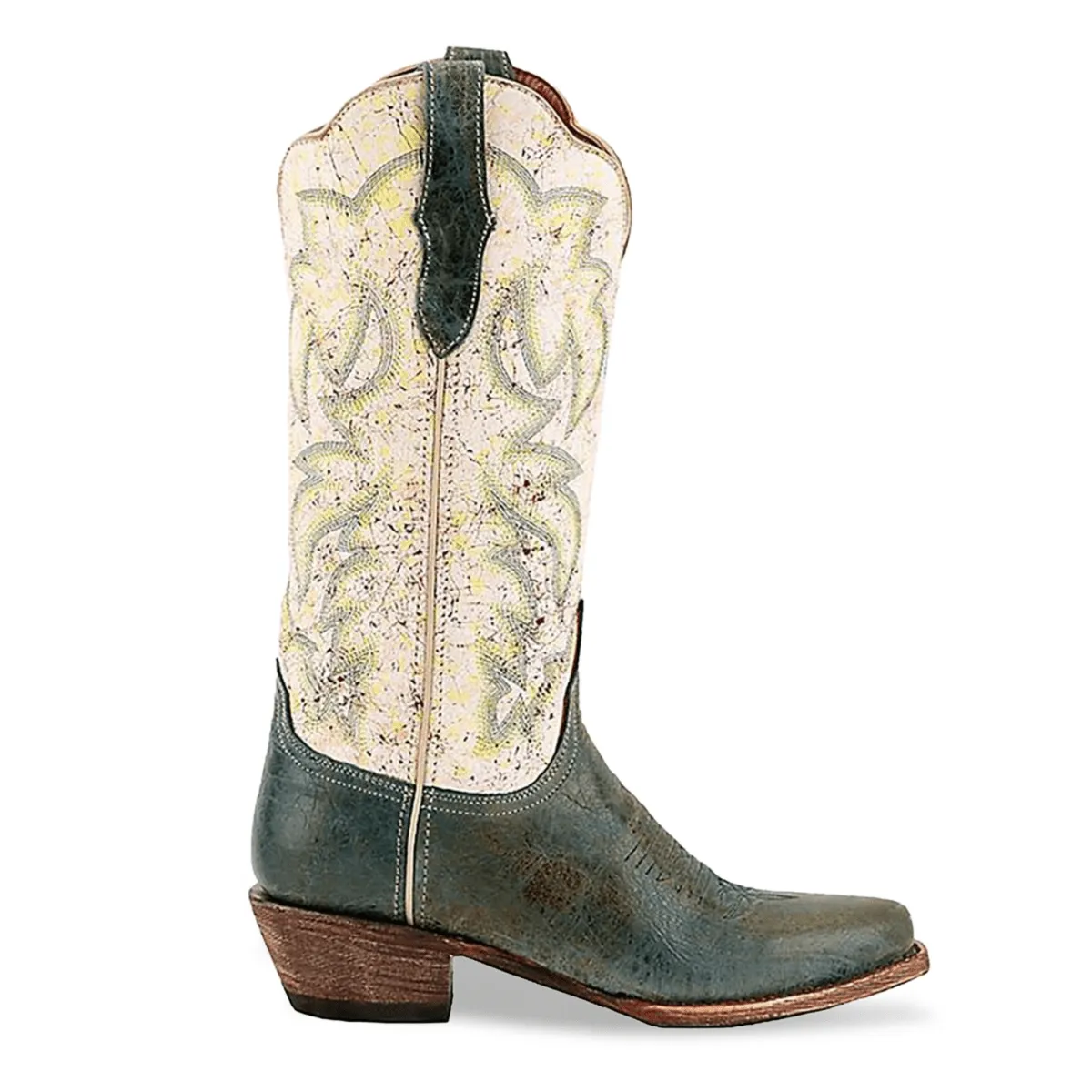 Anderson Bean Western Boots Ferrini Women's Candy Teal Leather Sole
