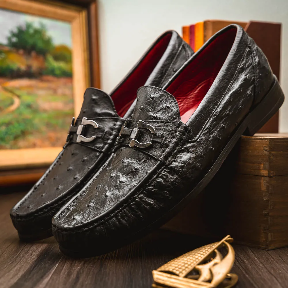Ferrioni Black Lightweight Loafers