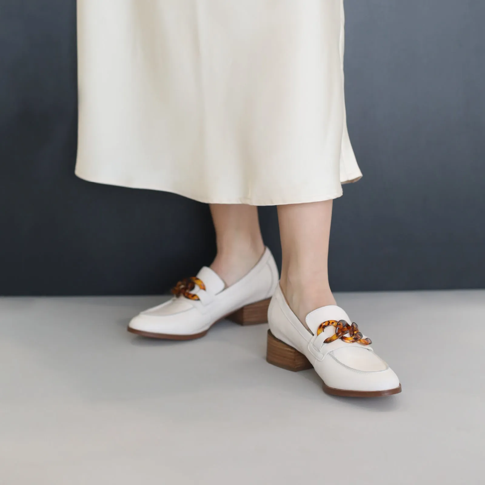 FIA Designer Chunky Loafers