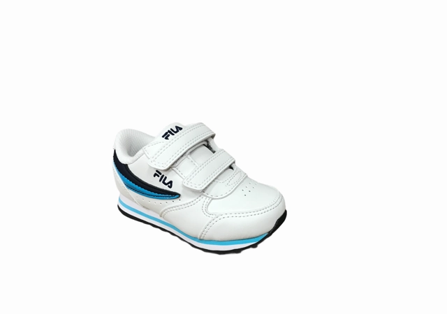 Fila scarpa sneakers da bambino con velcro Orbit Infants 1011080.92E bianco Sneakers Prada