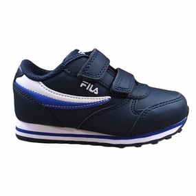 Fila sneakers da bambino Orbit Velcro Infants 1011080.22V blu-bianco Best Sneakers For Fallen Arches