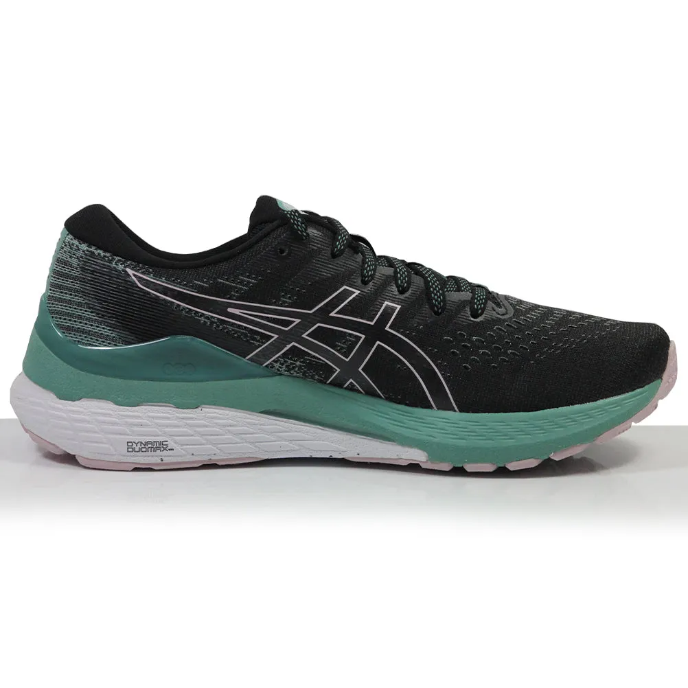Running Shoes Bunions Asics Gel Kayano 28 Women's Running Shoe - Black/Sage