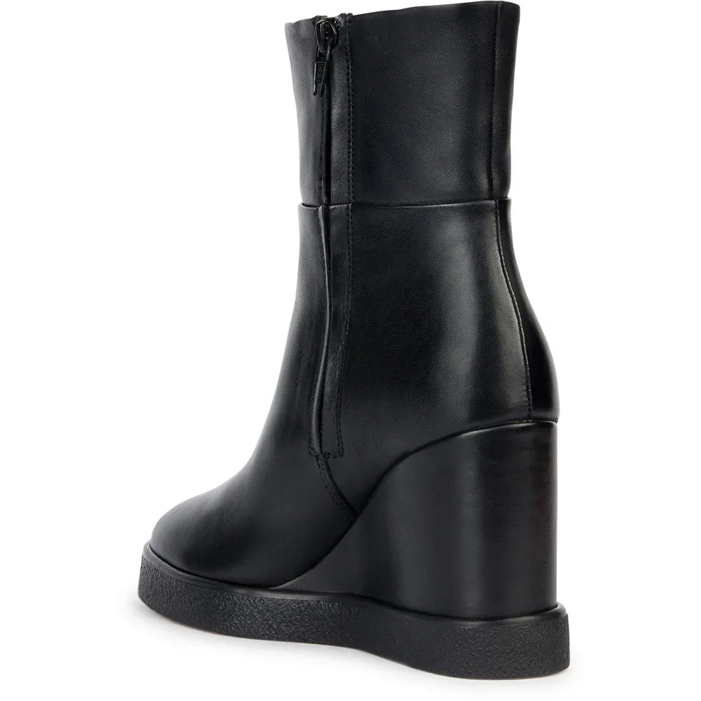 Geox D Eildea Wedge B Ankle Boots