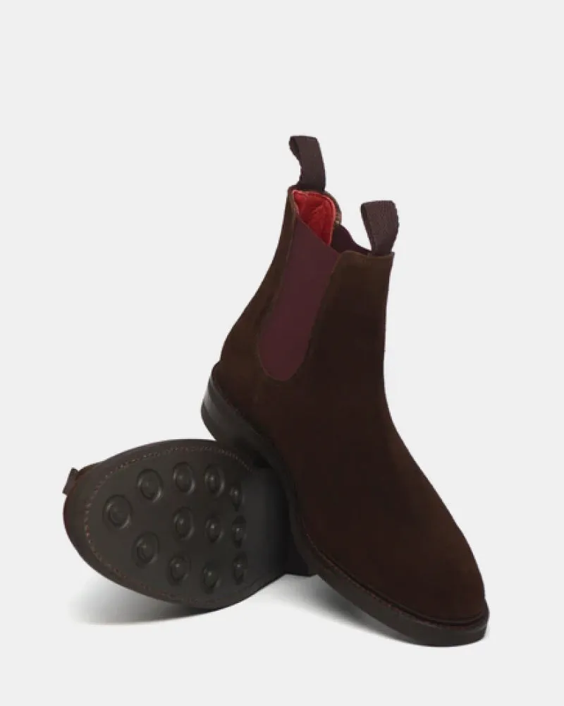 Fashion Chelsea Boots Outlet - Benjamin uR - Brown Suede - 312