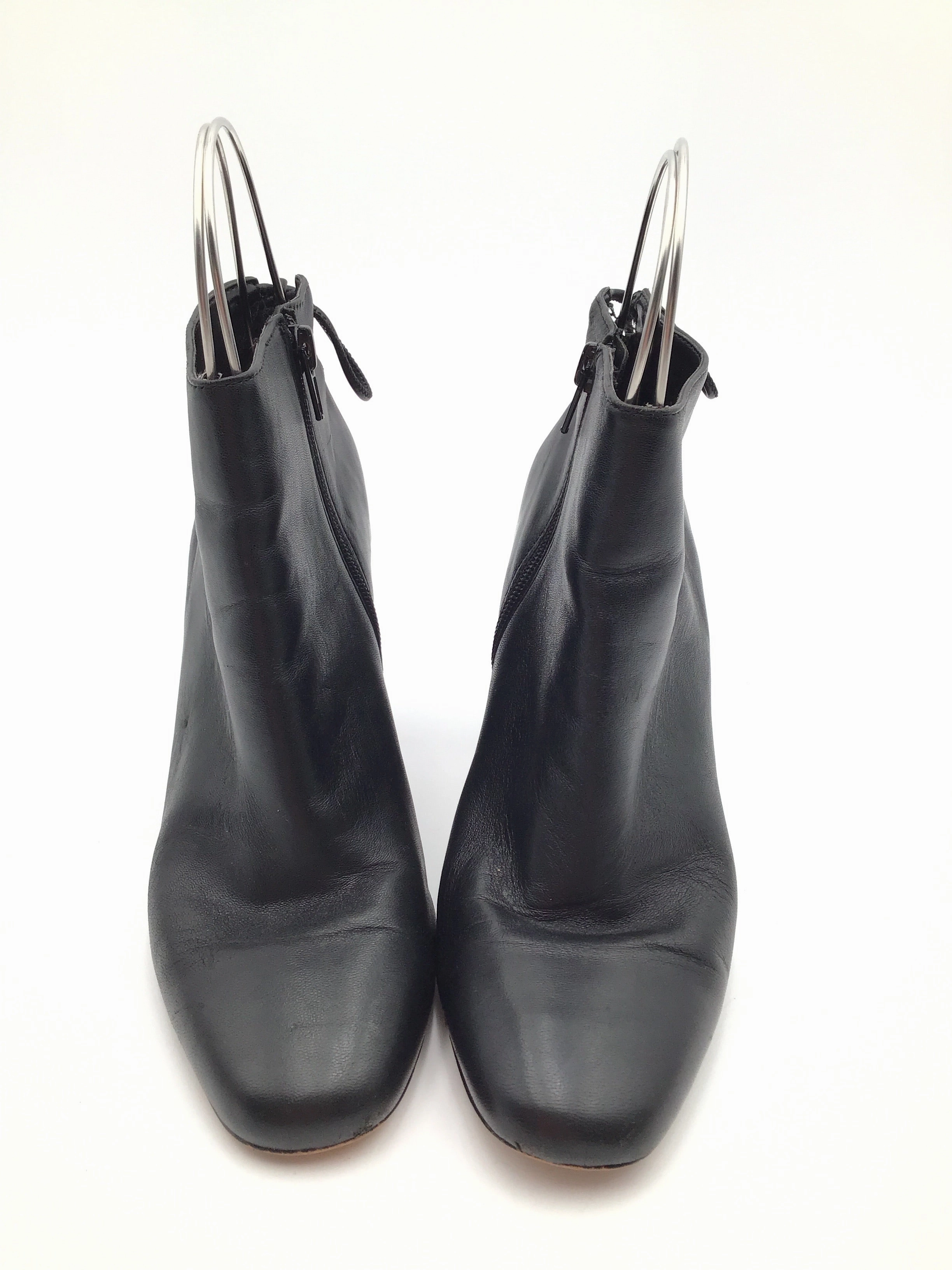 Best Leather Ankle Boots Uk Boots Ankle Heels By Inc In Black, Size: 8