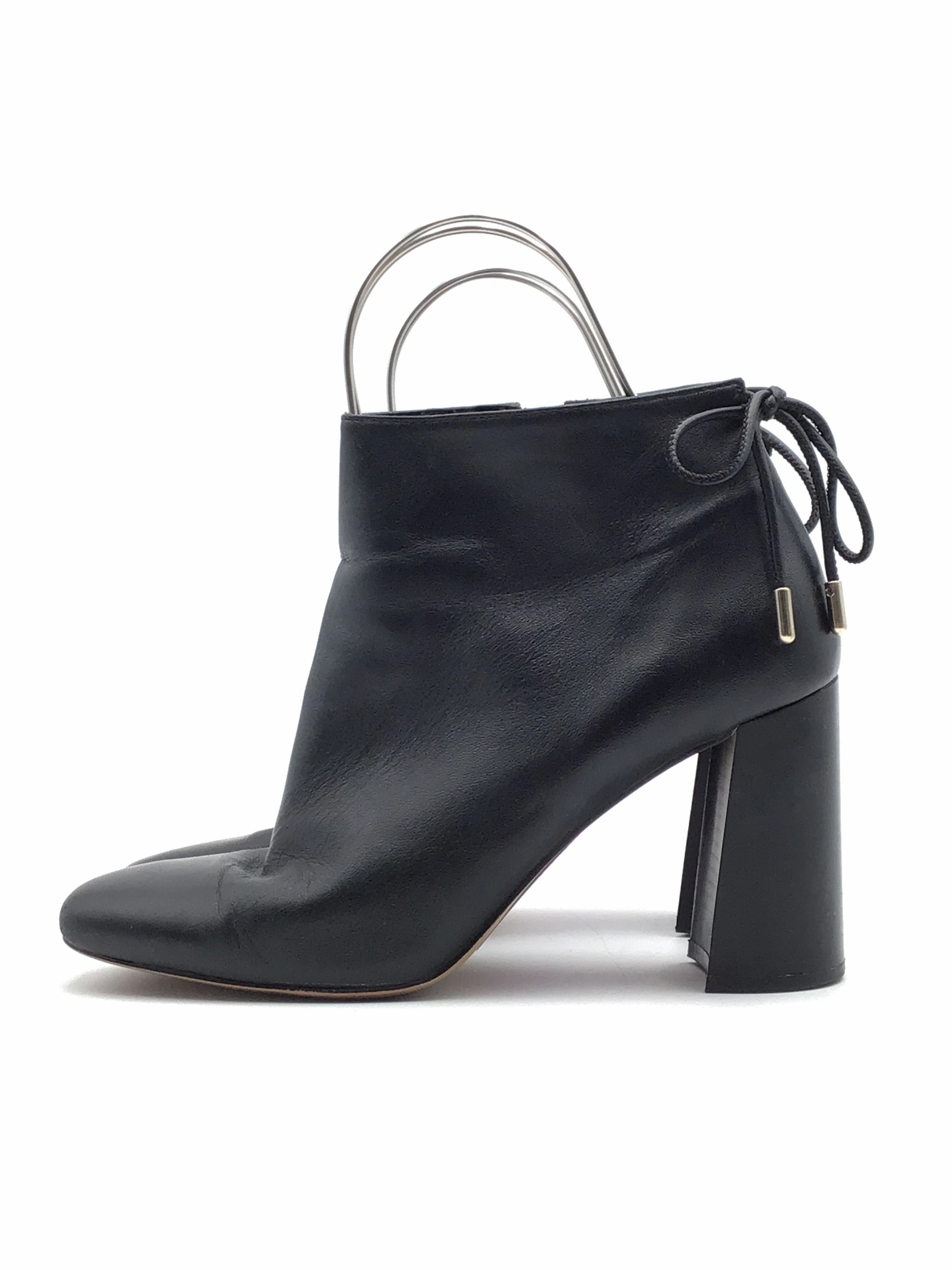 Studded Cut Out Ankle Boots Boots Ankle Heels By Inc In Black, Size: 8