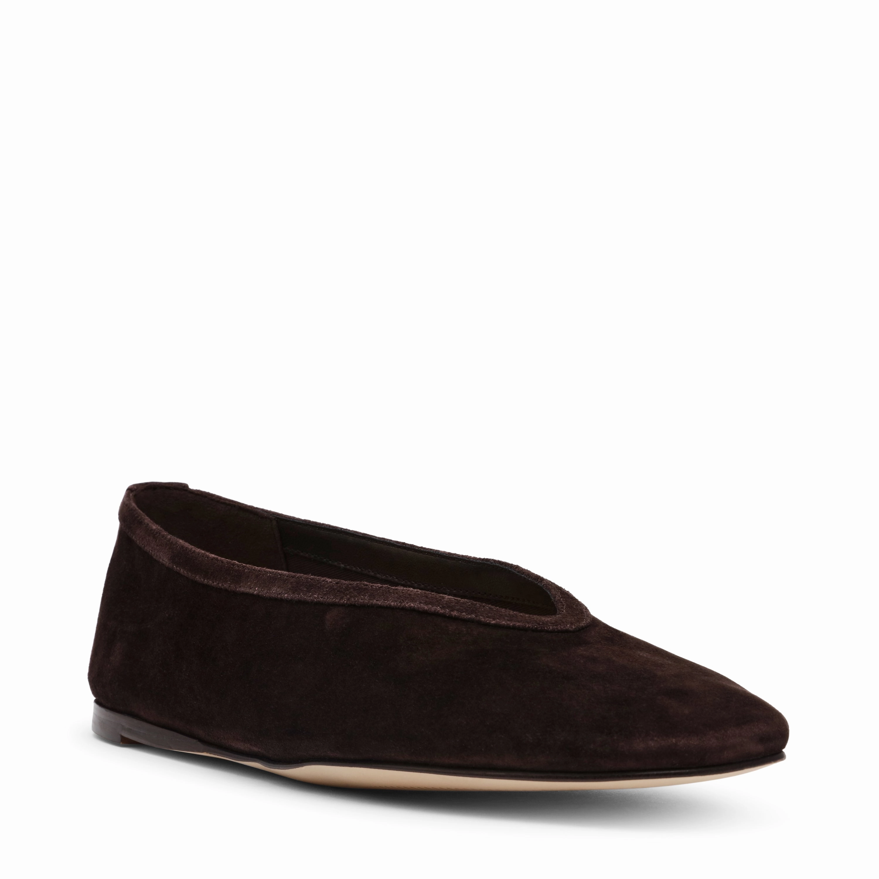 Flat Shoes Workout Leni Flat Shoe BROWN SUEDE