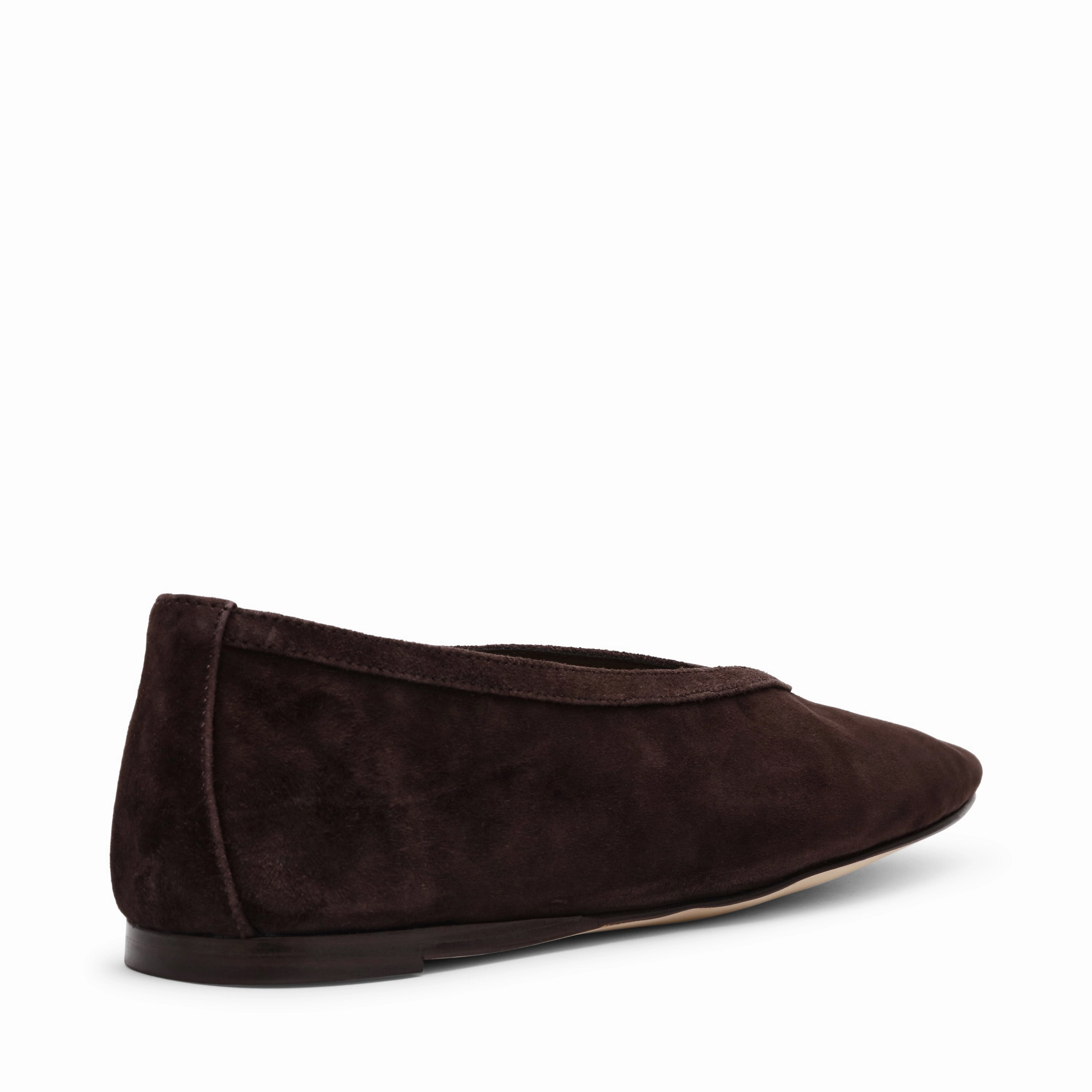 Low Price Flat Shoes Leni Flat Shoe BROWN SUEDE