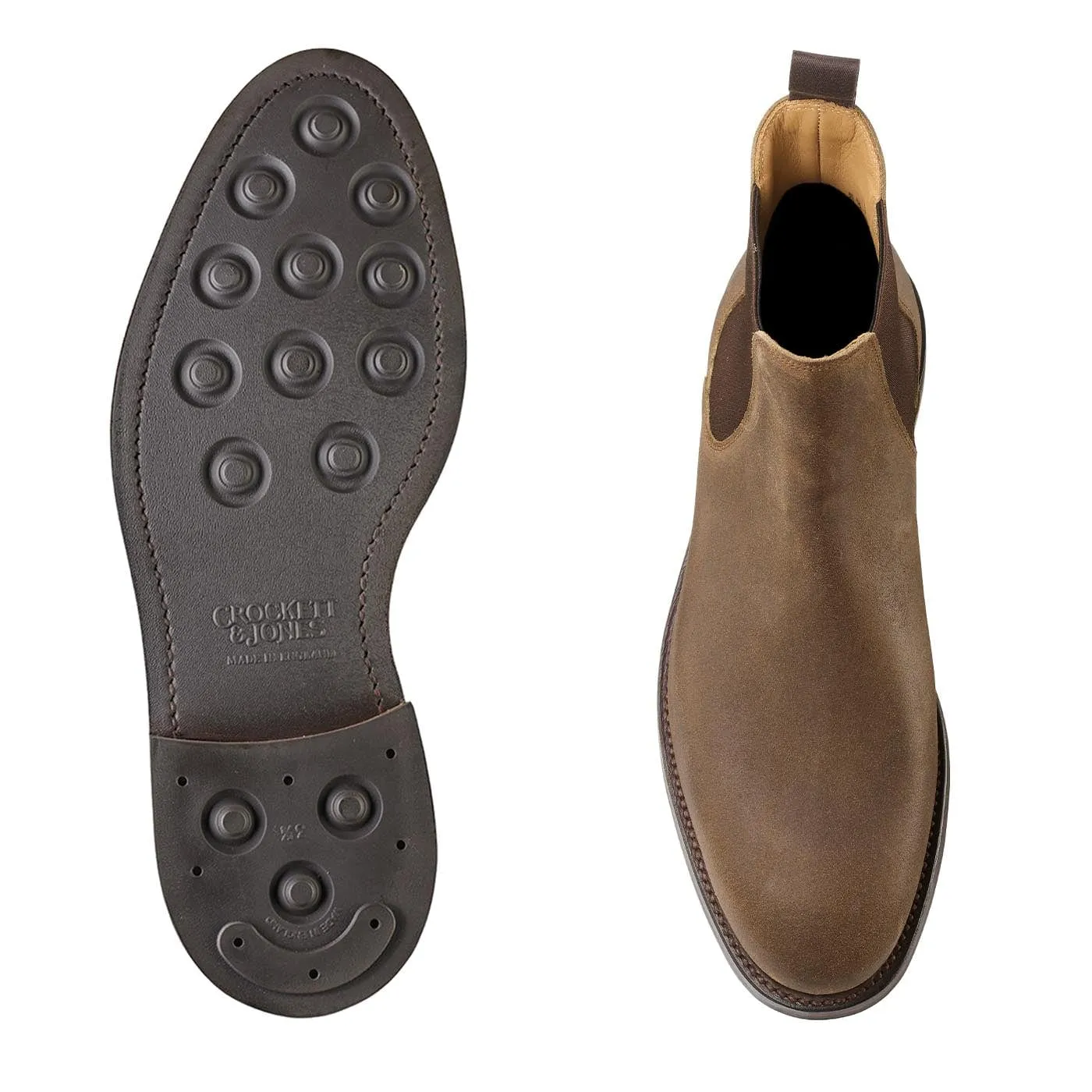 Chelsea 5 Natural Rough-Out Suede French's Boots