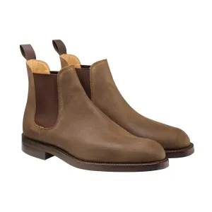 Chelsea 5 Natural Rough-Out Suede Brown Work Boots