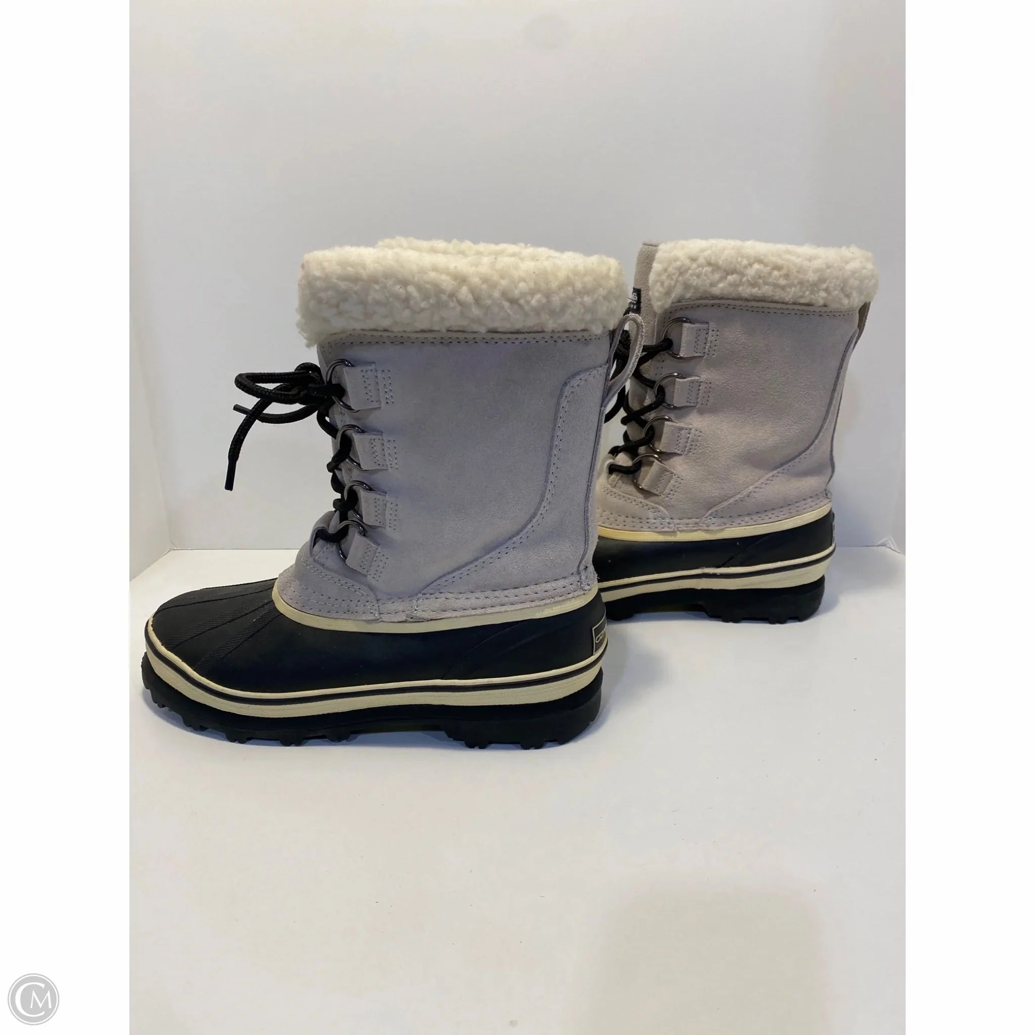 Boots Snow By Clothes Mentor In Grey, Size: 8 Orthopedic Boots
