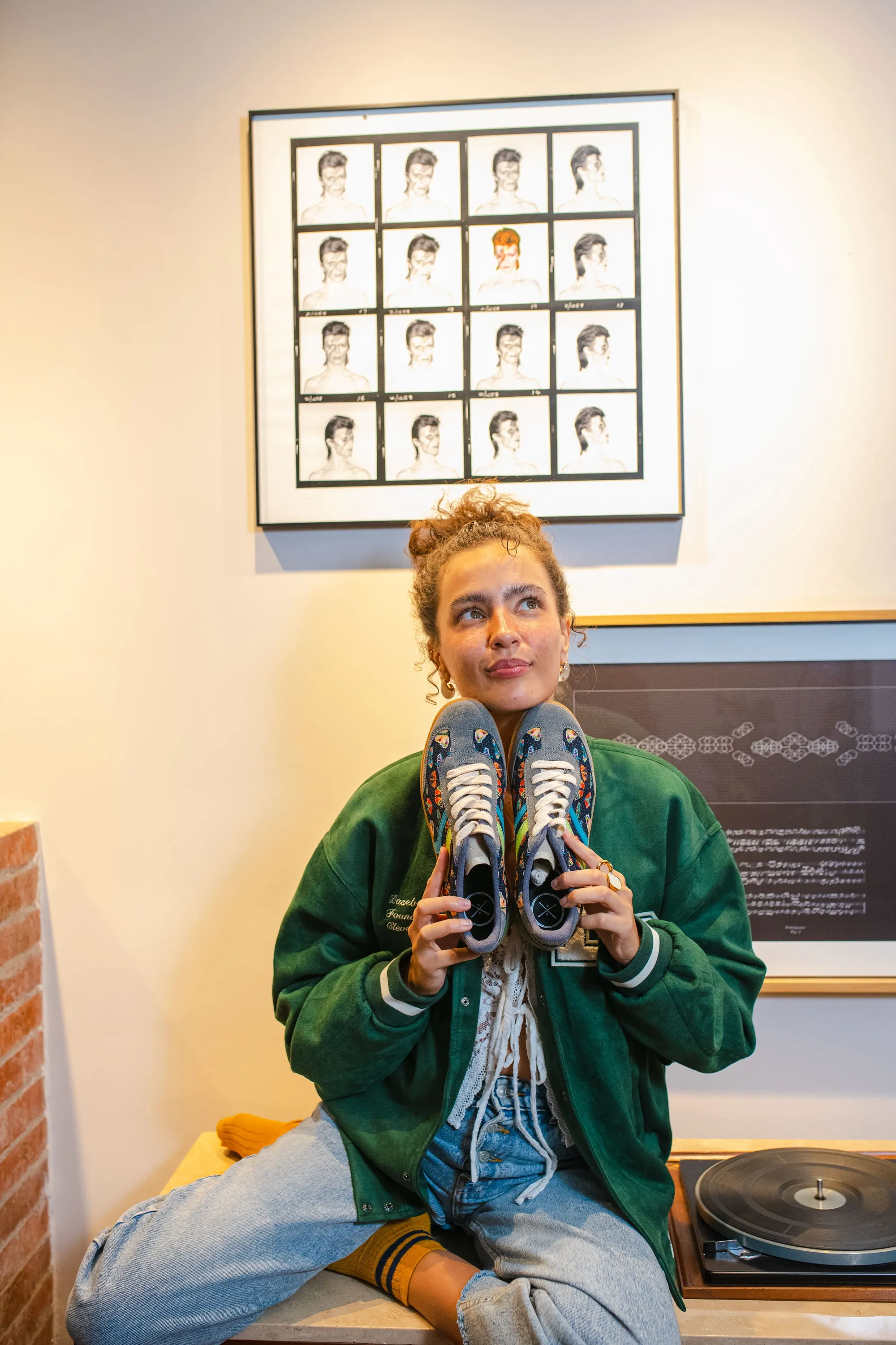 Hoka Bondi Tennis Shoes Flutterby - Vegan Tennis