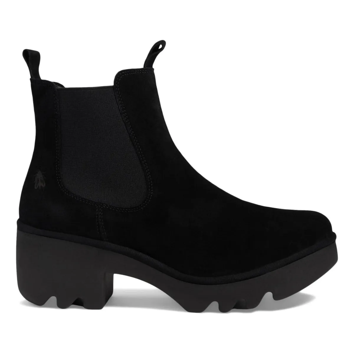 Rod Patrick Boots Fly London Women's TRIG514FLY Black Oil Suede