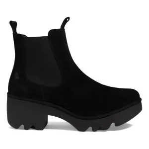 Moccasins Boots Fly London Women's TRIG514FLY Black Oil Suede