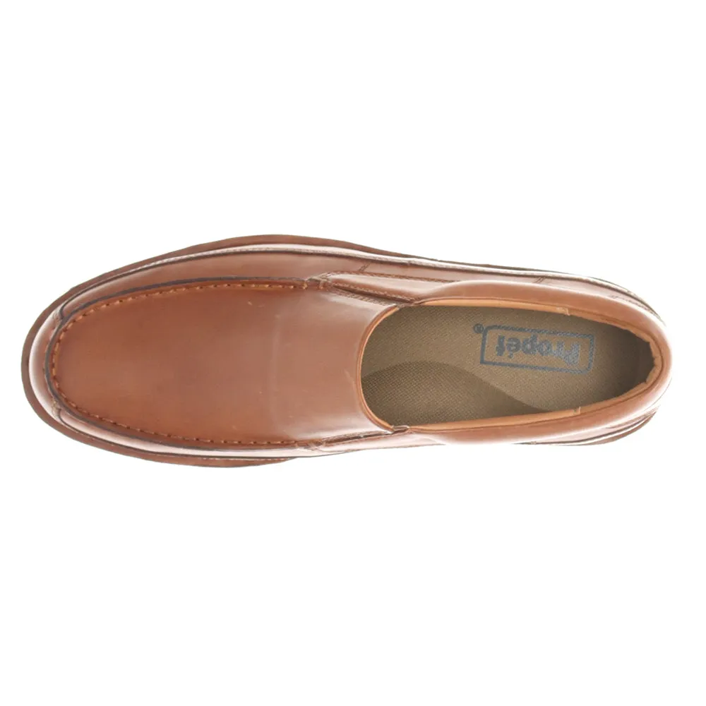 Flynn Slip On Moc Toe Dress Shoes