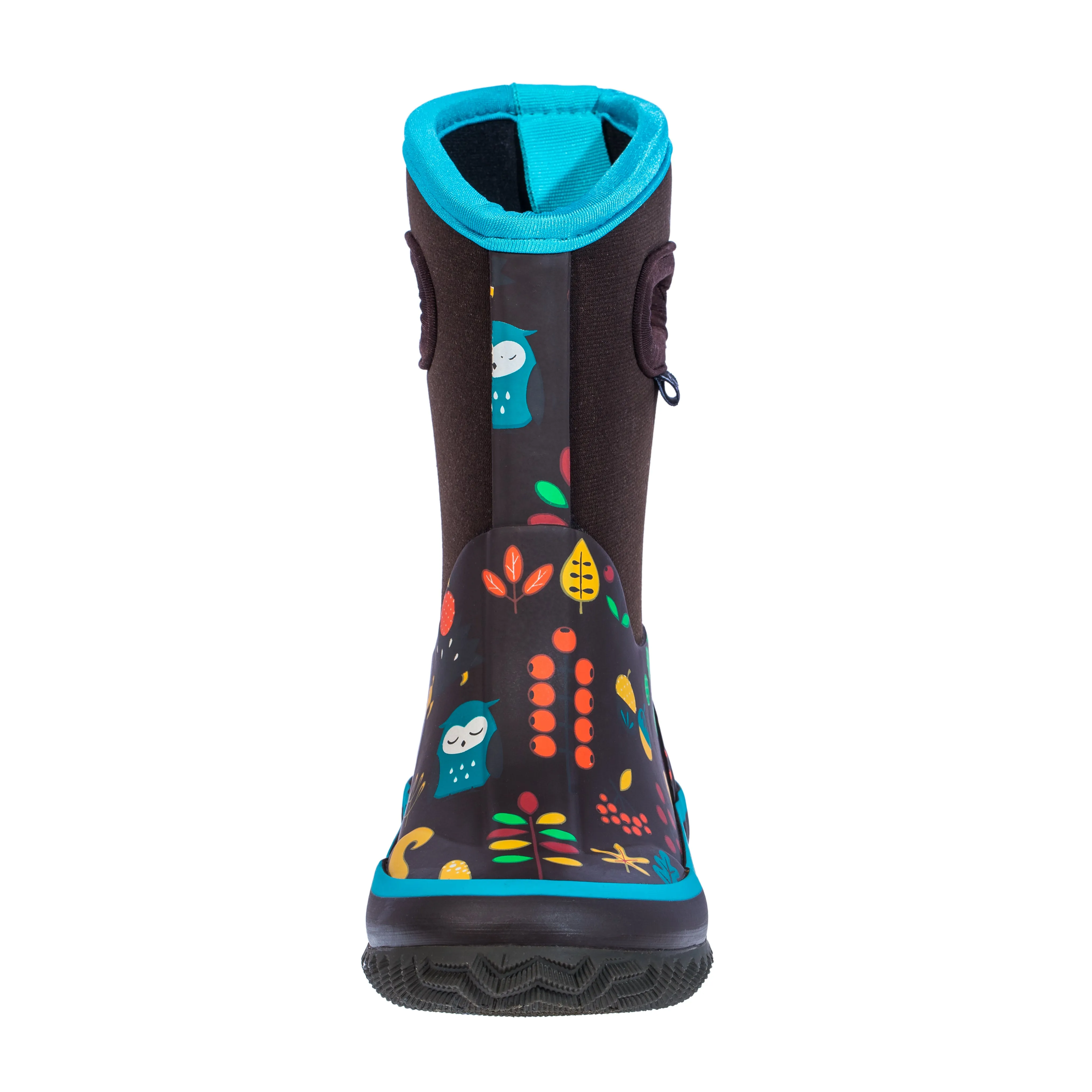 Ugg Boots With Zipper Forest Animals Neoprene Rain/Snow Boots