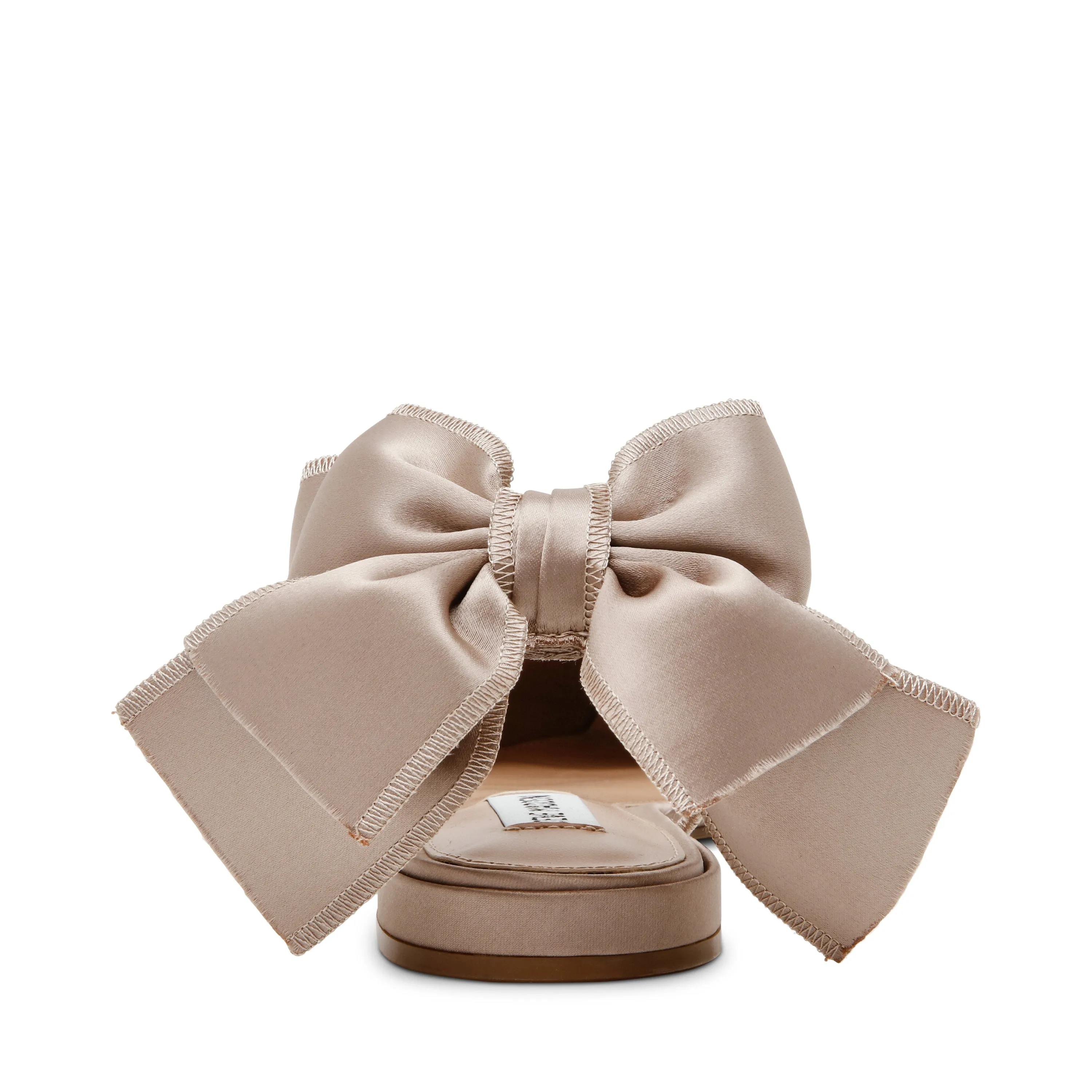 Synthia Flat Shoe TAUPE SATIN Best Running Shoe Flat Feet