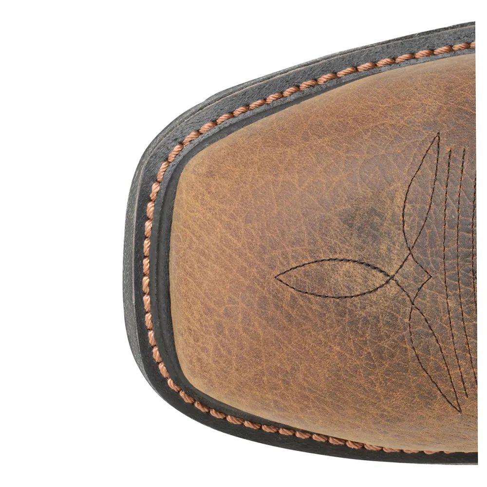 Isaac WorkFlex 12 Inch Embroidered Slip Resistant Composite Toe Work Boots Eserle Boots