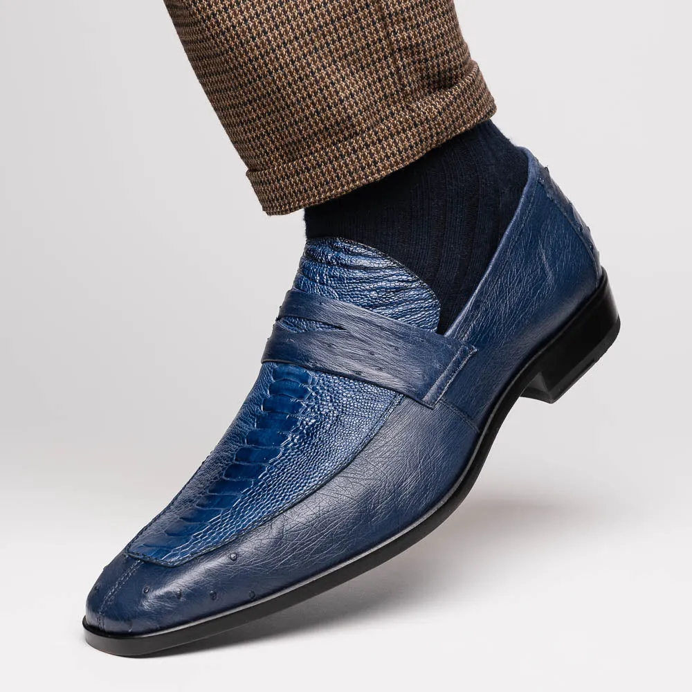 Giuseppe Zanotti Loafers Fangio Denim Blue