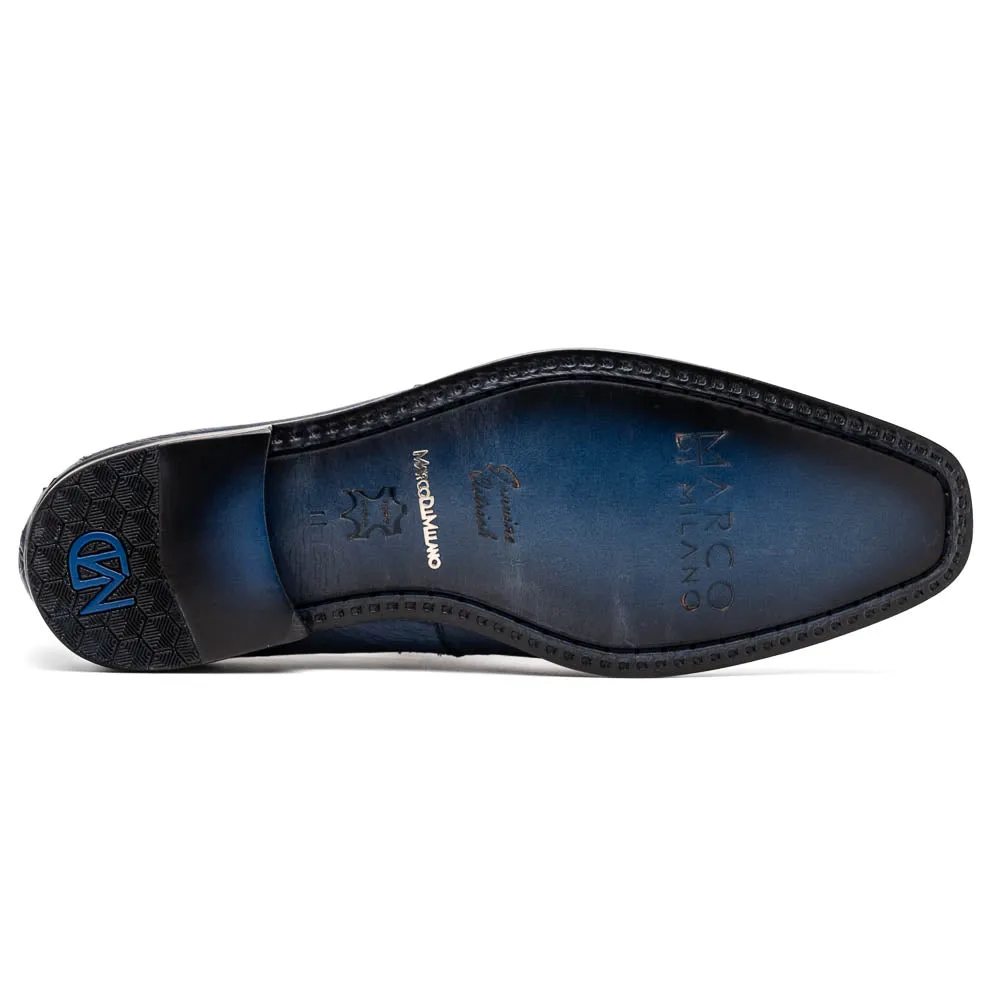 Fangio Denim Blue Mia Shoes Loafers