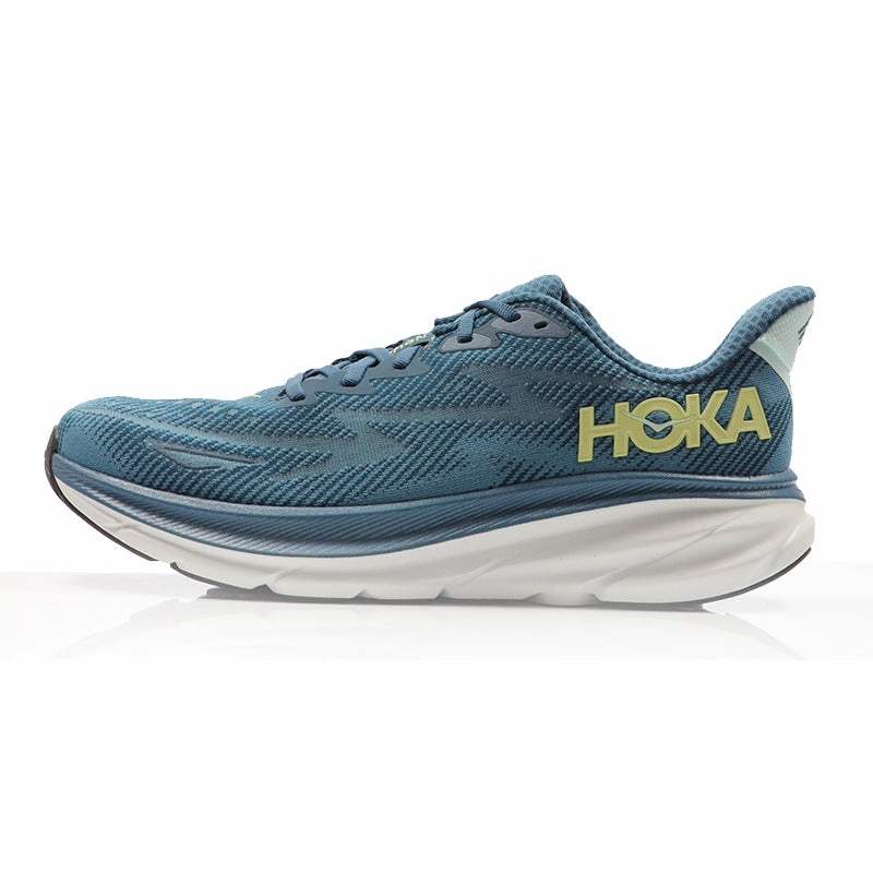 Hoka One One Clifton 9 Men's Running Shoe - Midnight Ocean/BlueSteel Best Stability Running Shoes Uk