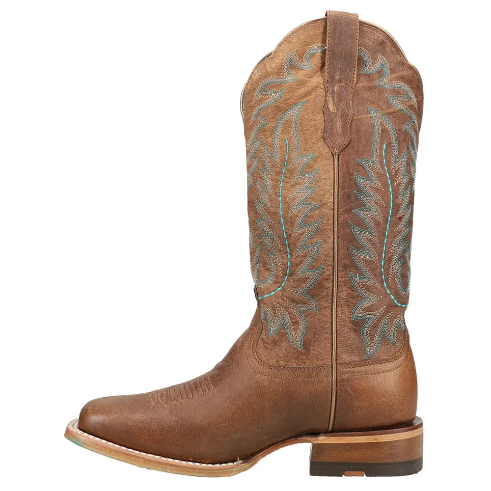 Frontier Tilly Embroidered Square Toe Cowboy Boots Boots Of Soccer