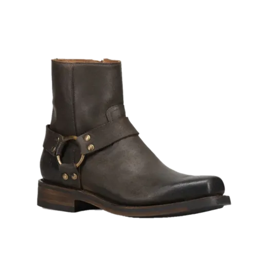Boots Riding Horse Frye Men's Conway Harness Chocolate Brown Booties FR40666-CHOC