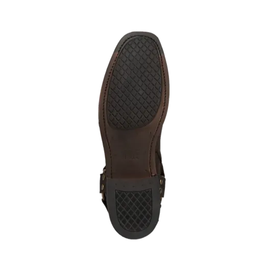 Custom Fit Ski Boots Frye Men's Conway Harness Chocolate Brown Booties FR40666-CHOC